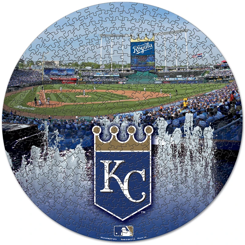 WinCraft Kansas City Royals Puzzle rond 500 pièces