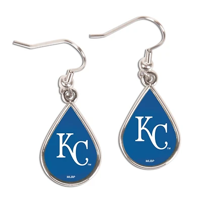 WinCraft Kansas City Royals Boucles d'oreilles pendantes en forme de larme