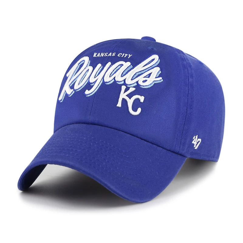 Casquette ajustable « 47 Royal Kansas City Royals Ariana Clean Up » pour femme