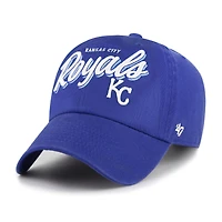 Casquette ajustable « 47 Royal Kansas City Royals Ariana Clean Up » pour femme