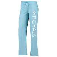 Women's Concepts Sport Light Blue/Royal Kansas City Royals Meter Muscle Tank Top & Pants Sleep Set