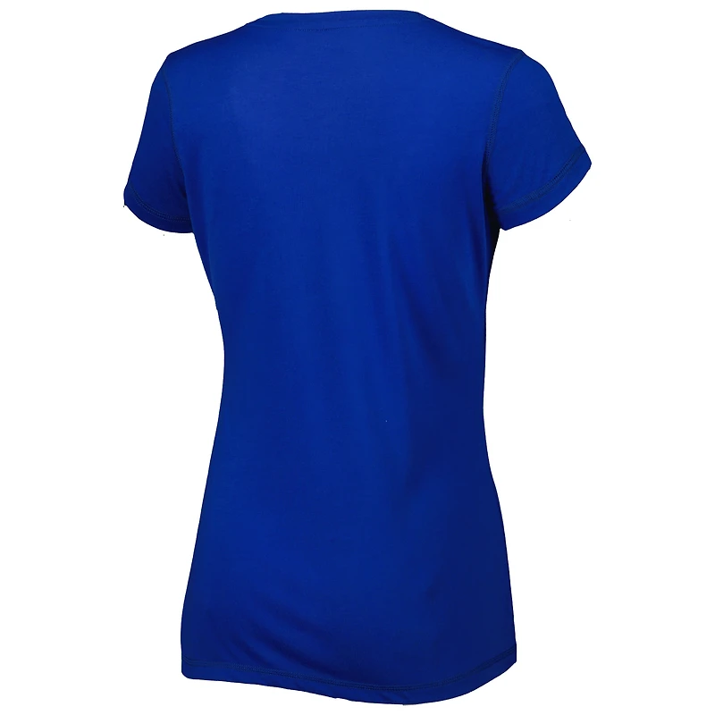 Concepts Sport Royal Kansas City Royals Badge T-shirt et pantalon de pyjama Ensemble nuit