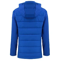 Veste à capuche entièrement zippée et recyclée en softshell hybride écologique Evoke pour femme, Cutter & Buck Royal Kansas City Royals