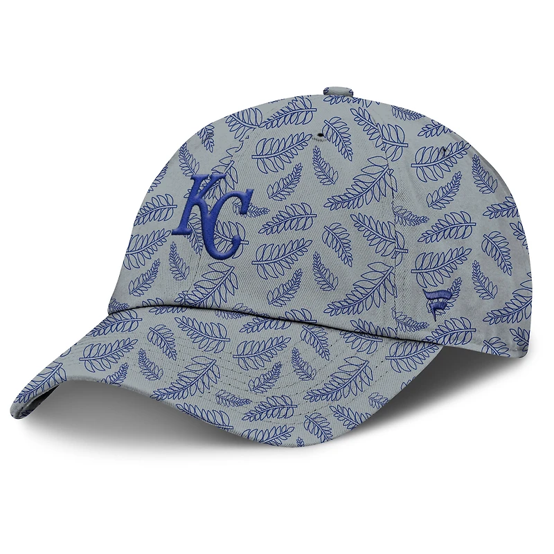 Casquette ajustable Cooperstown Collection Kansas City Royals pour femme, grise, fanatiques