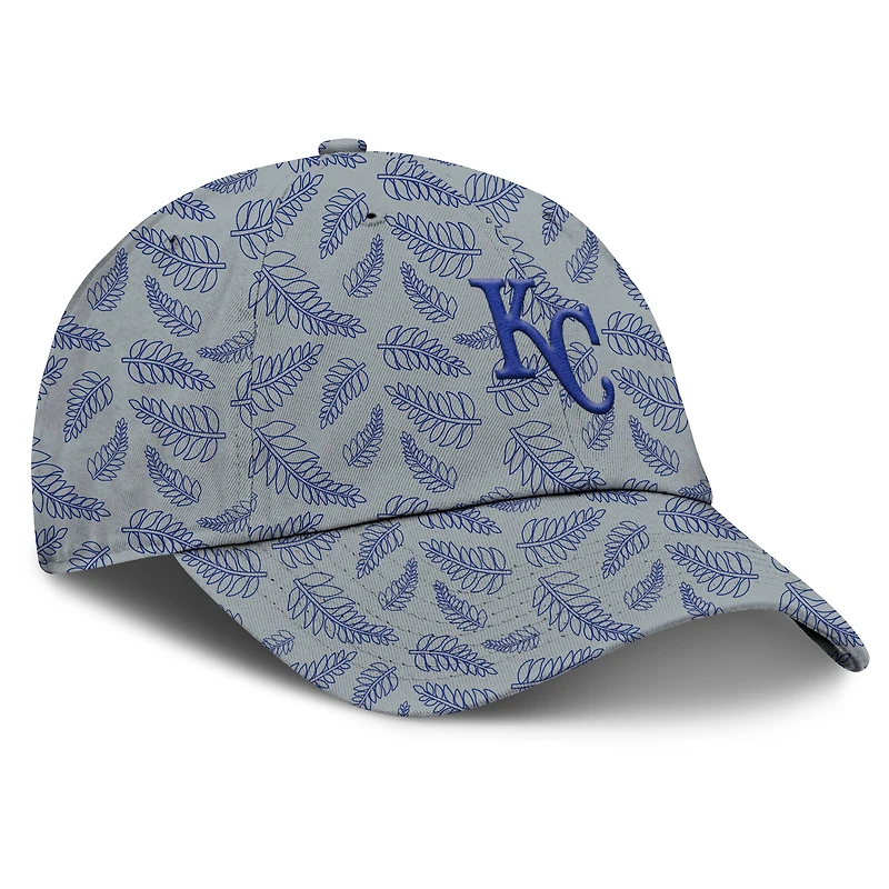 Casquette ajustable Cooperstown Collection Kansas City Royals pour femme, grise, fanatiques
