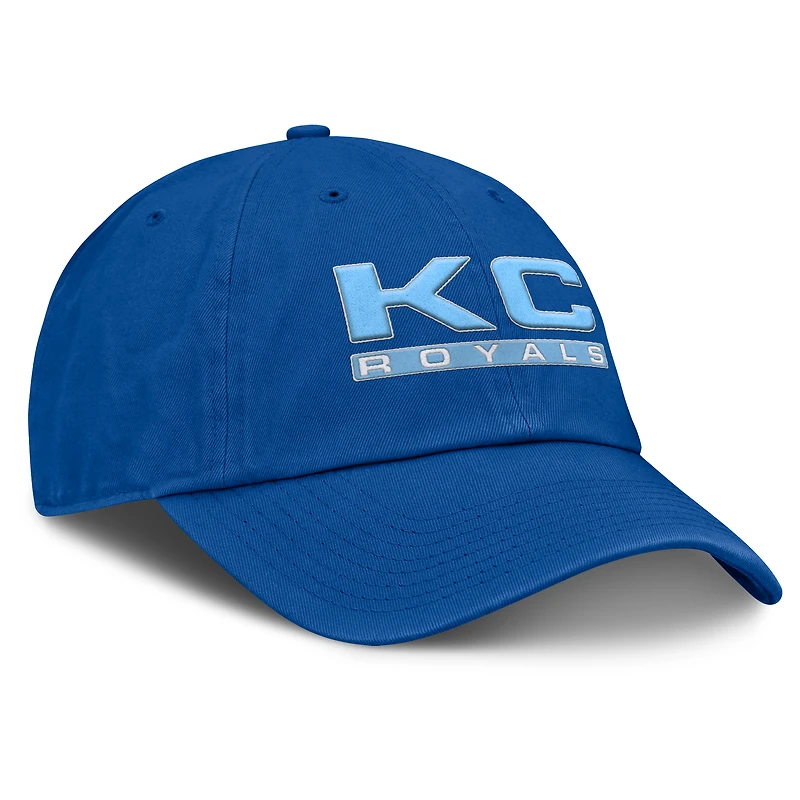 Casquette ajustable pour femmes Fanatics Royal Kansas City Royals Fly Out