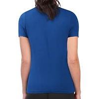 Women's G-III 4Her by Carl Banks Royal Kansas City Royals Super-Slim Fit Lightweight Love Graphic Team T-Shirt