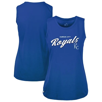 Women's Levelwear Royal Kansas City Royals Accolade Macy Prospect Tank Top