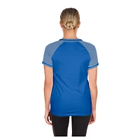 Women's New Era  Royal Kansas City Royals Gameday V-Neck T-Shirt