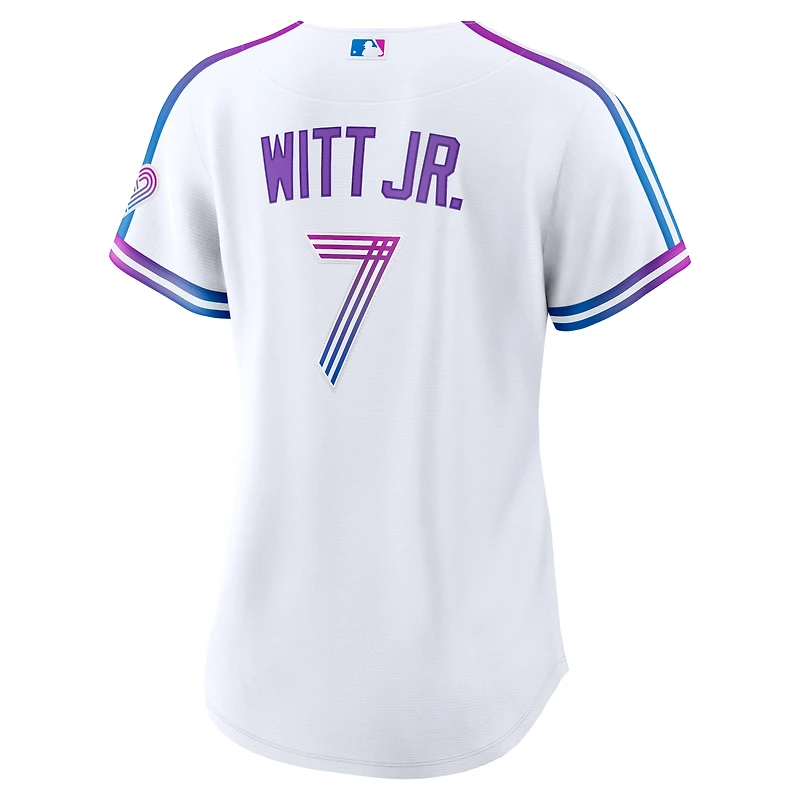 Women's Nike Bobby Witt Jr. White Kansas City Royals 2026 Connect Stadium Jersey