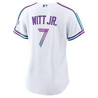 Women's Nike Bobby Witt Jr. White Kansas City Royals 2026 Connect Stadium Jersey