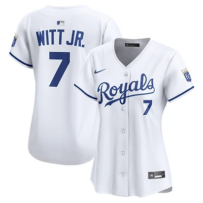 Women's Nike Bobby Witt Jr. White Kansas City Royals Home Limited Player Jersey