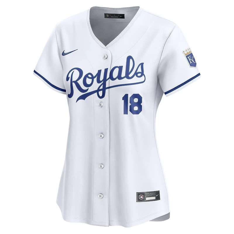 Maillot Nike Mike Yastrzemski blanc pour femme, édition limitée, domicile des Royals de Kansas City