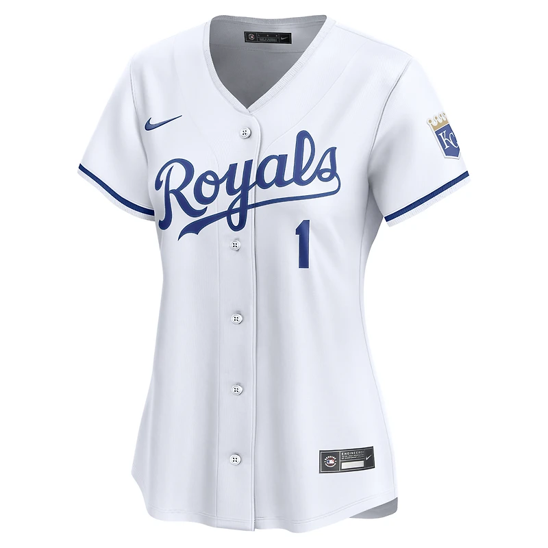 Women's Nike MJ Melendez White Kansas City Royals Home Limited Player Jersey