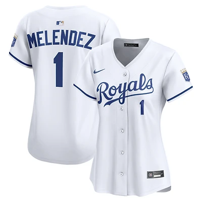 Women's Nike MJ Melendez White Kansas City Royals Home Limited Player Jersey