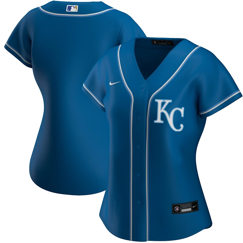 Maillot réplique alternatif Nike Royal Kansas City Royals pour femmes