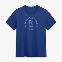 Women's Nike Royal Kansas City Royals Authentic Collection Early Work Tri-Blend Dri-FIT T-Shirt
