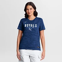 Women's Nike Royal Kansas City Royals Authentic Collection Velocity Dri-FIT T-Shirt