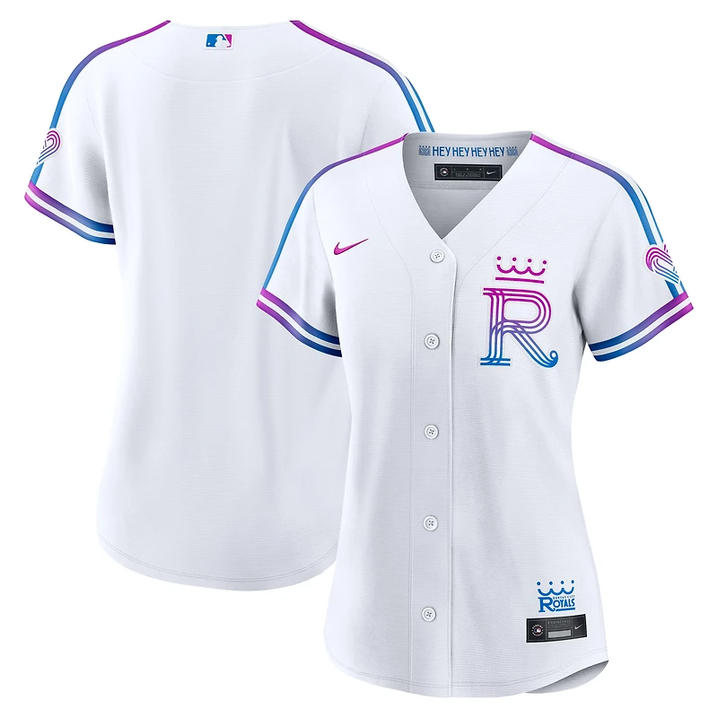 Women's Nike White Kansas City Royals 2026 Connect Stadium Jersey