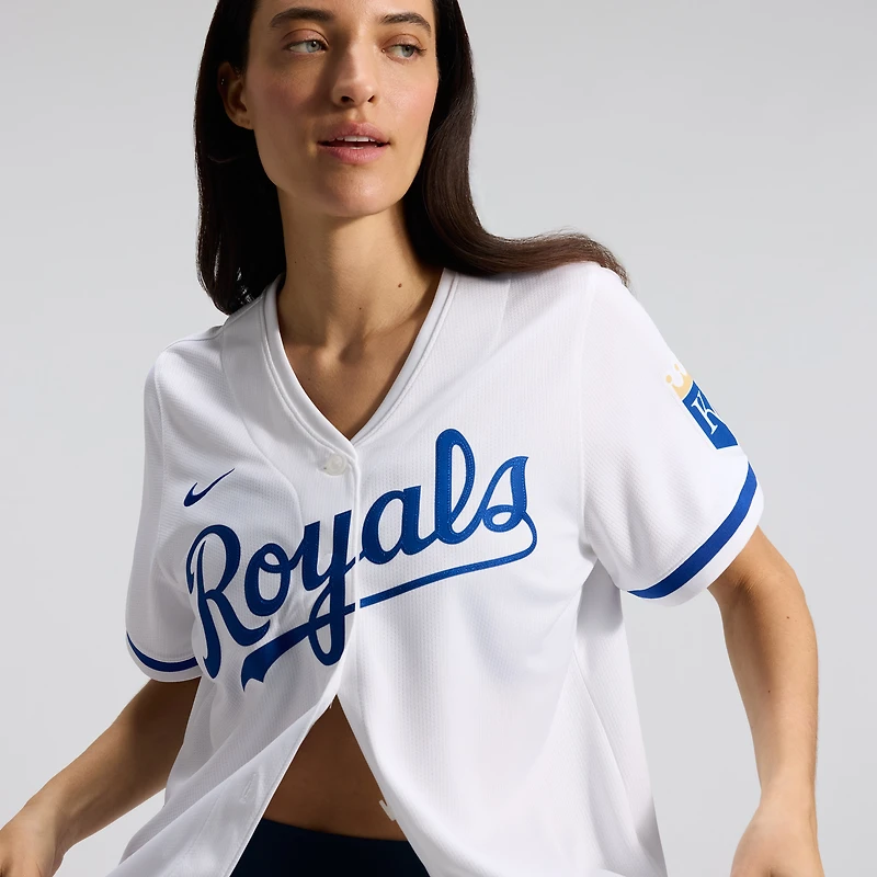 Maillot Nike blanc Kansas City Royals Domicile Limited pour femme
