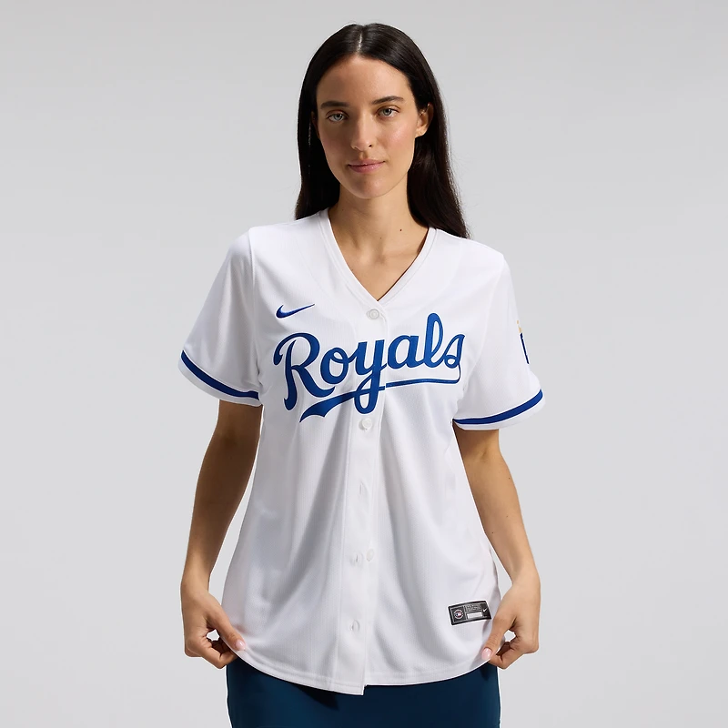 Women's Nike White Kansas City Royals Home Limited Jersey