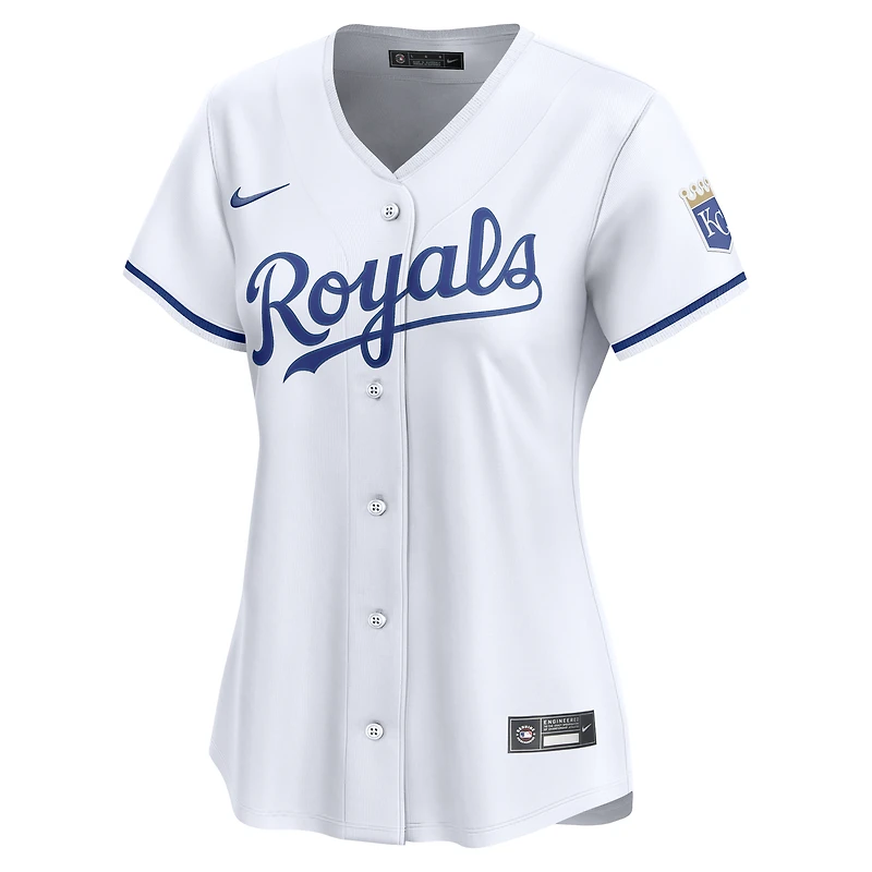 Women's Nike White Kansas City Royals Home Limited Jersey