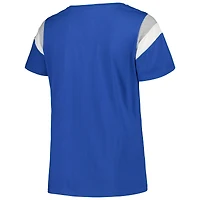 Women's Profile Royal Kansas City Royals Plus Scoop Neck T-Shirt