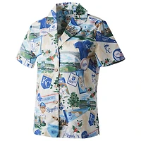 Women's Reyn Spooner White Kansas City Royals Scenic Camp Button-Up Shirt