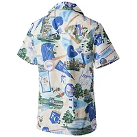 Women's Reyn Spooner White Kansas City Royals Scenic Camp Button-Up Shirt