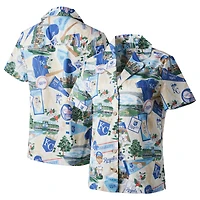 Chemise boutonnée Scenic Camp des Kansas City Royals pour femme Reyn Spooner blanche