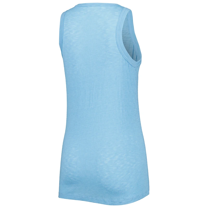 Women's Soft as a Grape Royal Kansas City Royals Tri-Blend Tank Top