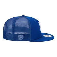 Casquette trucker snapback New Era Royal Kansas City Royals 9FIFTY pour jeunes