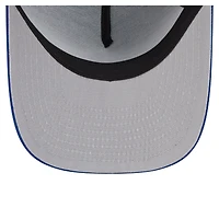 Youth New Era Royal Kansas City Royals Logo Fade A-Frame 9FIFTY Snapback Hat
