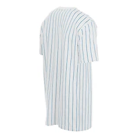 Youth New Era  White Kansas City Royals 2026 Connect Pinstripe T-Shirt