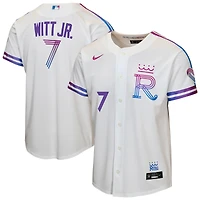 Youth Nike Bobby Witt Jr. White Kansas City Royals 2026 Connect Stadium Jersey