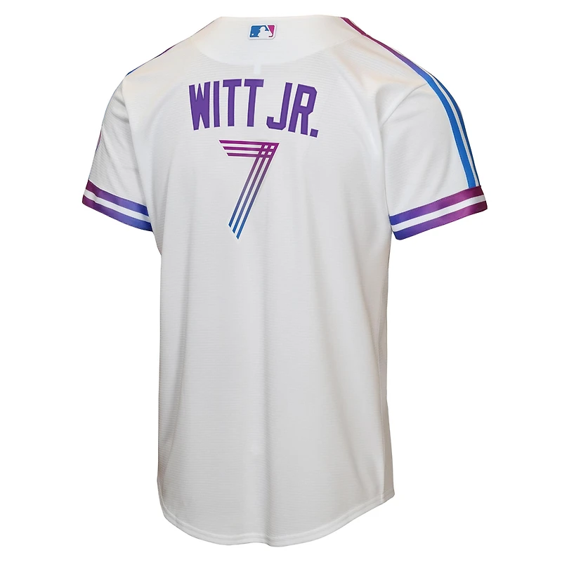 Youth Nike Bobby Witt Jr. White Kansas City Royals 2026 Connect Stadium Jersey