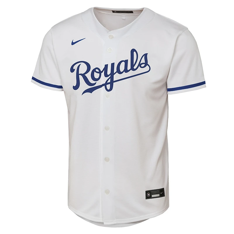Youth Nike Bobby Witt Jr. White Kansas City Royals Home Replica Player Jersey