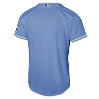 Maillot alternatif bleu clair Nike pour jeunes des Kansas City Royals.