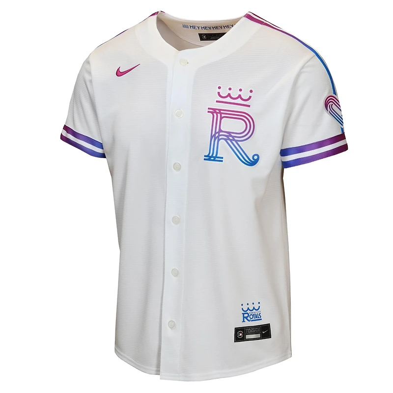 Youth Nike  White Kansas City Royals 2026 Connect Stadium Jersey