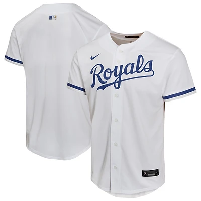 Maillot de match à domicile blanc Nike pour jeunes des Kansas City Royals