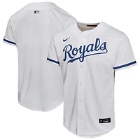 Maillot de match à domicile blanc Nike pour jeunes des Kansas City Royals