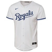 Youth Nike  White Kansas City Royals Home Replica Jersey