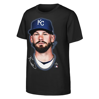 Youth Outerstuff Bobby Witt Jr. Black Kansas City Royals Headliner T-Shirt