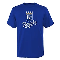 Youth Royal Kansas City Royals Logo Primary Team T-Shirt