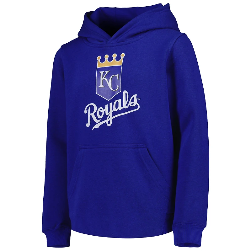 Sweat à capuche avec logo principal de l'équipe Royal Kansas City Royals pour jeune