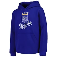 Sweat à capuche avec logo principal de l'équipe Royal Kansas City Royals pour jeune