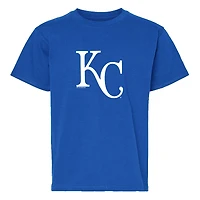 Youth Soft as a Grape  Royal/Gray Kansas City Royals Two-Pack T-Shirt Set