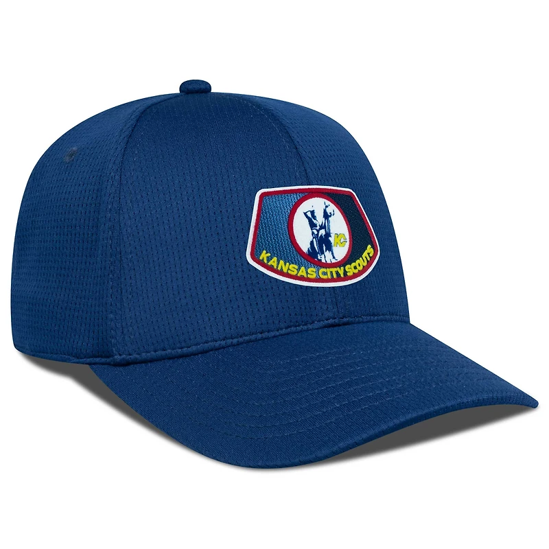 Men's Levelwear Navy Kansas City Scouts  Skylight Zephyr Adjustable Hat