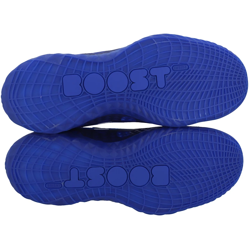 Blue Kansas Jayhawks Team-Issued Adidas Harden 5 Shoes from the Basketball Program - 7