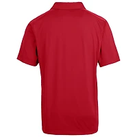Cutter & Buck Red Kansas Jayhawks Primary Team Logo Prospect Textured Stretch Polo